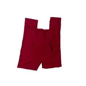 Windsor Red High Rise Pants Womens Small Bold Chic Lightweight Trousers‎